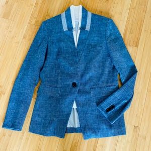 VERONICA BEARD Orchid Upcollar Blazer w/Dickey